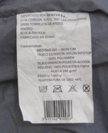 SACO DE DORMIR CUPS 001